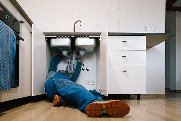 Professional Plumbing technician working in Achilles, VA